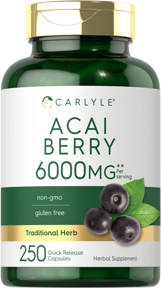 Acai Berry 6000mg per serving | 250 Capsules