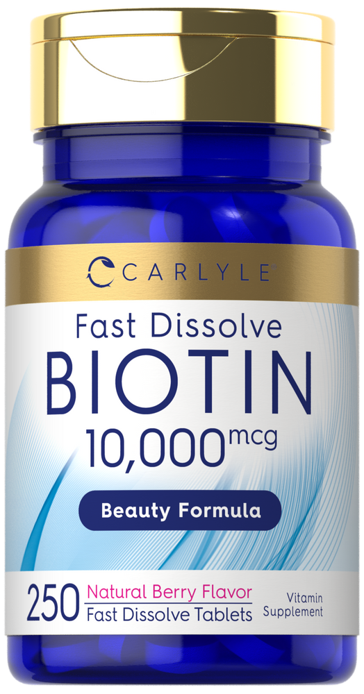 Biotin 10,000mcg | 250 Fast Dissolve Tablets