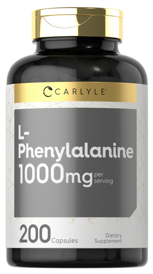 L-Fenilalanina 1000mg por porción | 200 Cápsulas