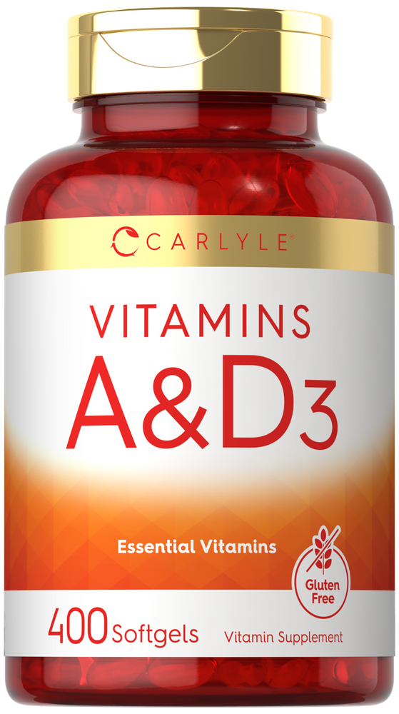 Vitamin A and D Supplement | 400 Softgels