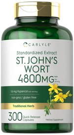 Load image into Gallery viewer, St John&#39;s Wort 4800mg | 300 Capsules
