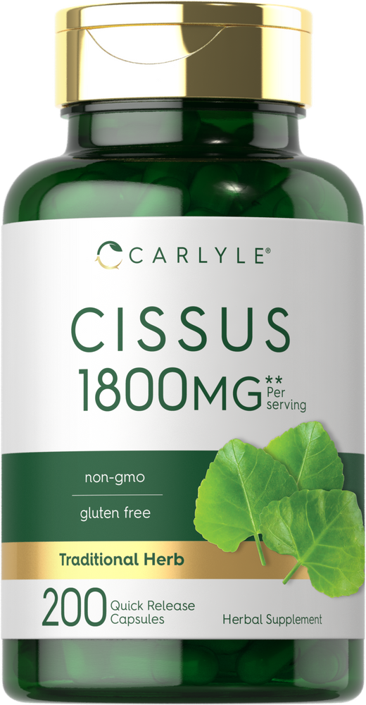 Cissus Quadrangularis 1800mg per porzione | 200 Capsule