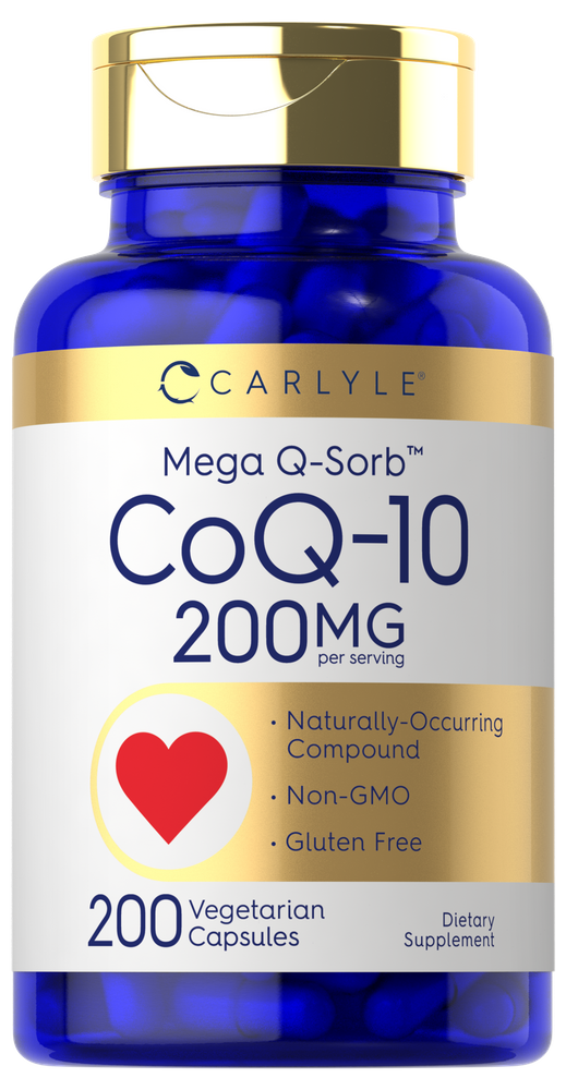 Co Q10 200 mg por porción | 200 cápsulas