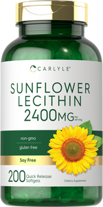 Load image into Gallery viewer, Sunflower Lecithin 2400mg | 200 Softgels
