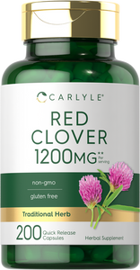 Red Clover Blossom 1200mg | 200 Capsules
