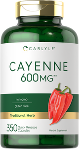 Cayenne Pepper 600mg | 350 Capsules