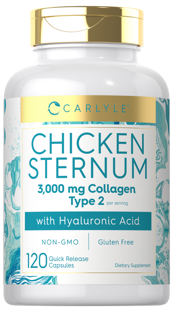 Chicken Sternum Cartilage Collagen 3000mg | 120 Capsules