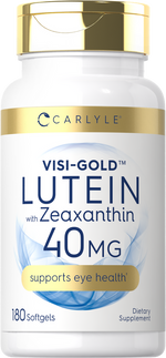 Load image into Gallery viewer, Lutein 40mg with Zeaxanthin | 180 Softgels

