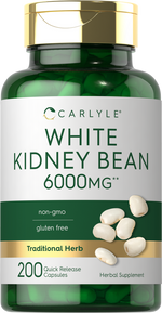 Load image into Gallery viewer, White Kidney Bean Carb Blocker 6000mg | 200 Capsules
