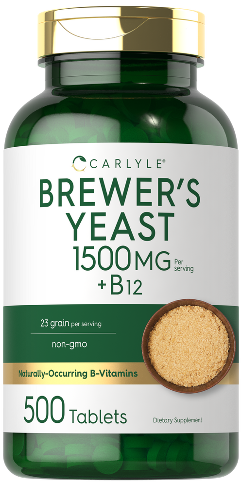 Brewers Yeast 1500mg per serving | 500 Tablets