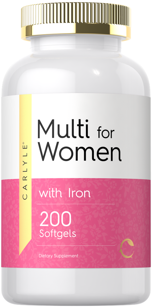 Multivitaminas para Mujeres | 200 Cápsulas Blandas