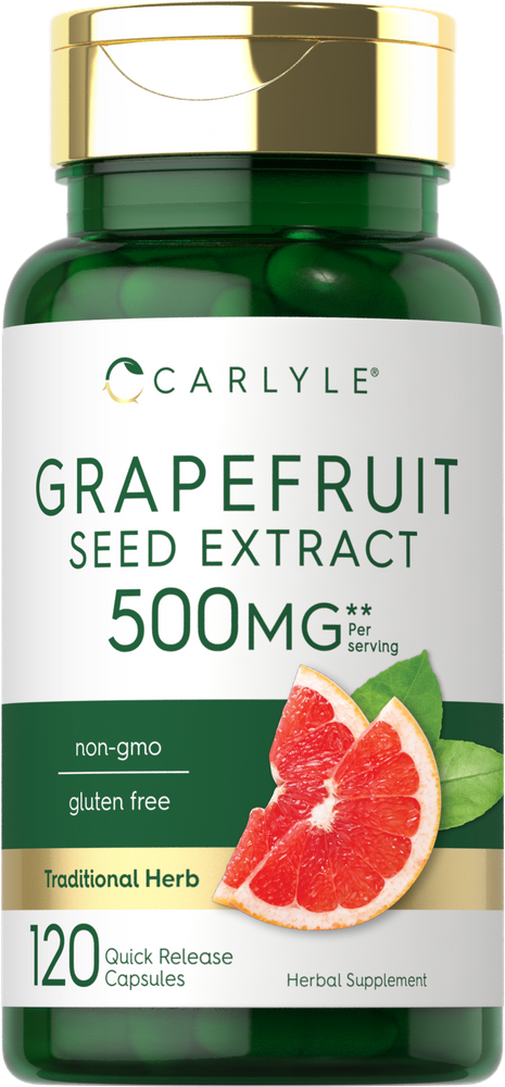 Grapefruit Seed Extract 500mg | 120 Capsules