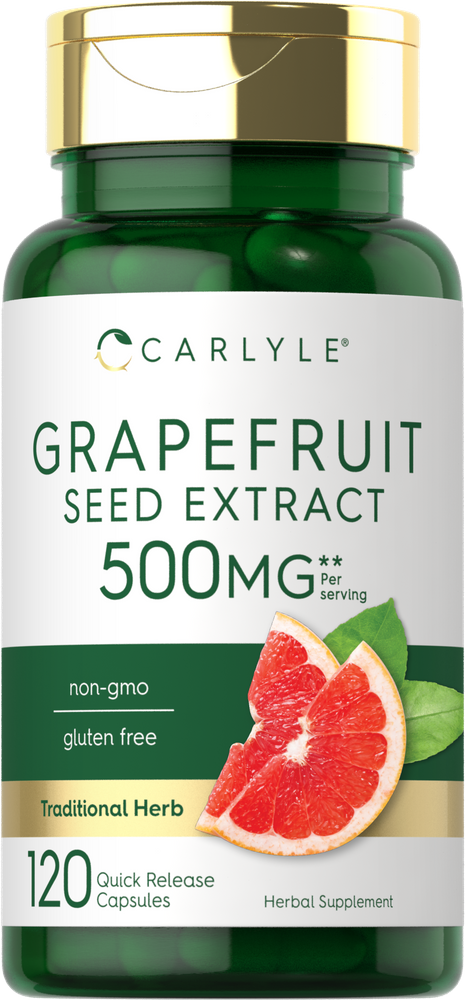 Grapefruitsamenextrakt 500 mg pro Portion | 120 Kapseln