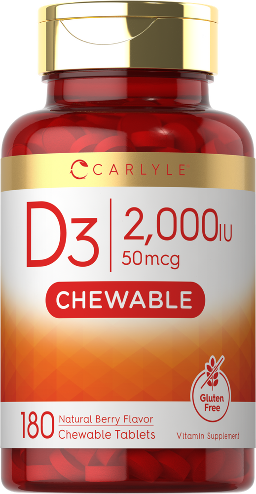 Vitamin D-3 2000IU | 180 Tablets