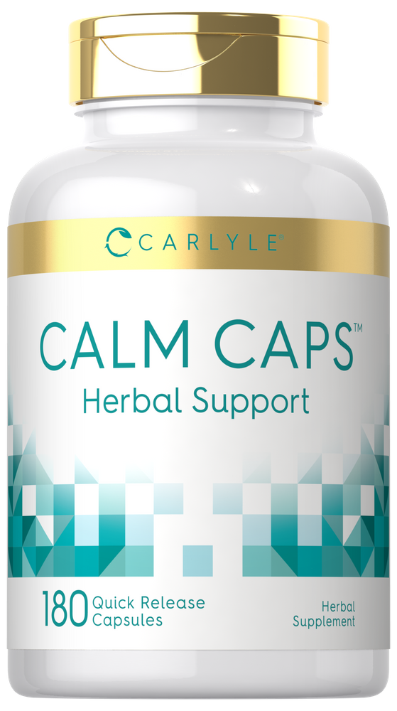 Calm Caps Herbal Support | 180 Capsules