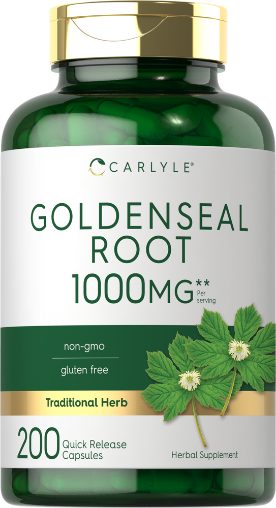 Goldenseal Root 1000mg per serving | 200 Capsules