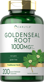 Load image into Gallery viewer, Goldenseal Root 1000mg | 200 Capsules

