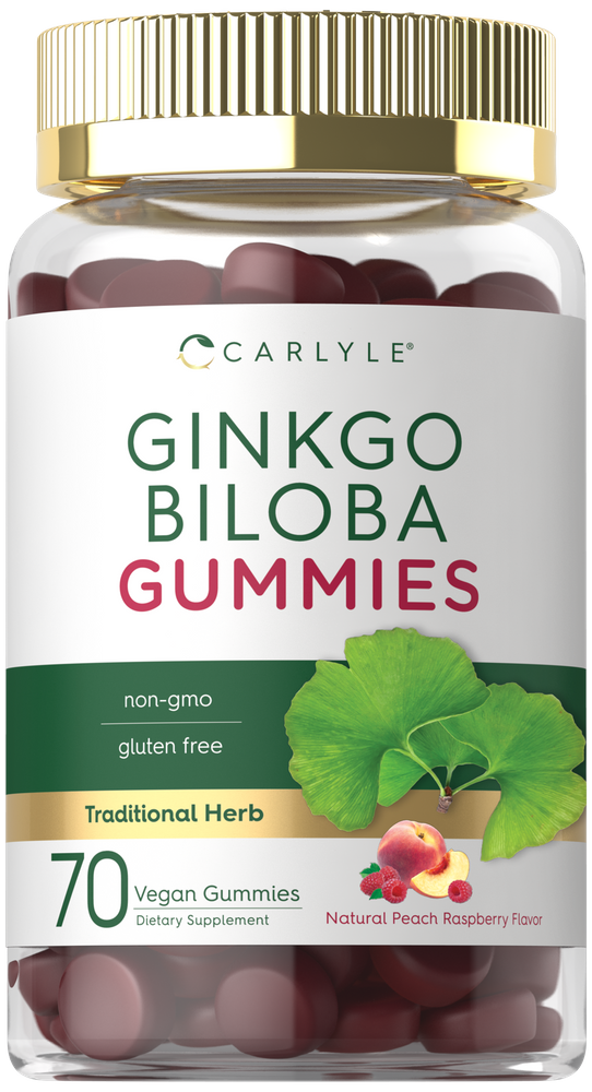 Ginkgo Biloba 300mg | 70 Gummies