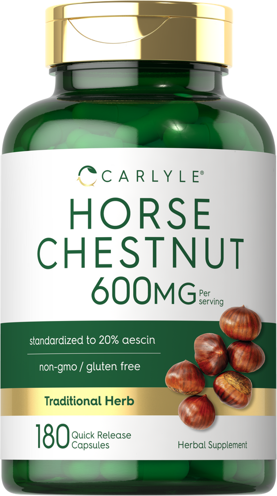 Horse Chestnut 600mg | 180 Capsules