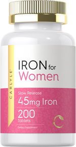 Load image into Gallery viewer, Iron Supplement for Women 45mg | 200 Tablets
