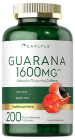 Load image into Gallery viewer, Guarana 1600mg | 200 Capsules
