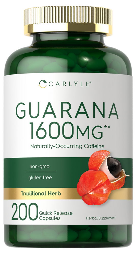 Guaraná 1600mg | 200 Cápsulas