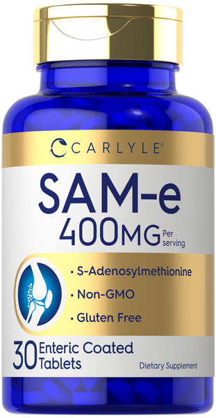 SAM-e 400mg per serving | 30 Tablets SAM-e 400mg per serving | 30 Tablets