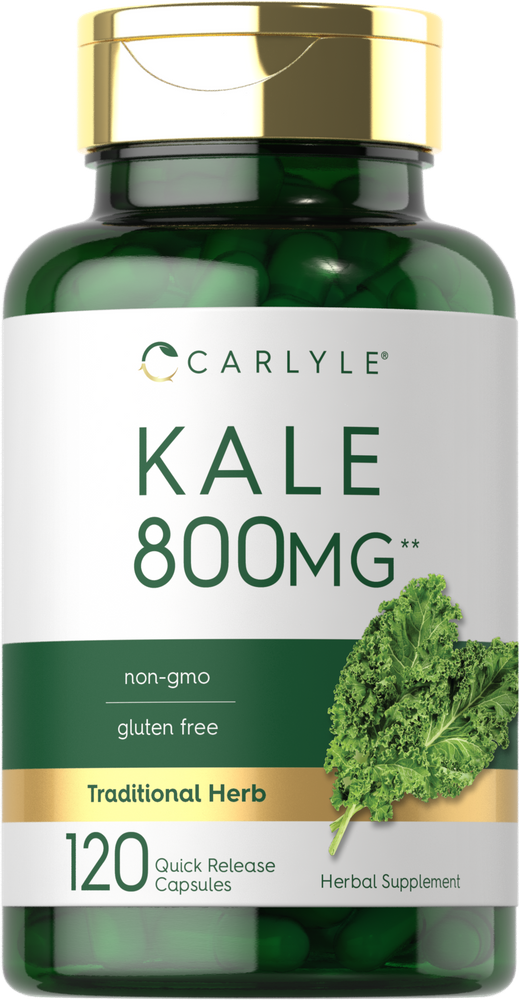 Kale Extract 800mg | 120 Capsules