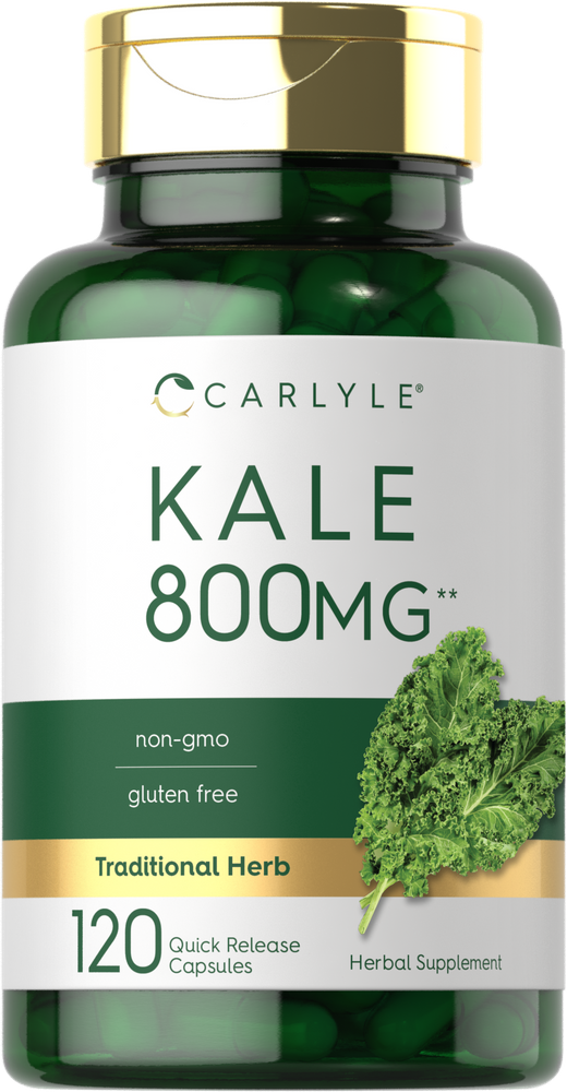 Extrait de Chou Kale 800 mg | 120 Capsules