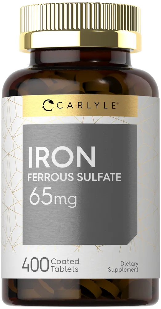 Iron Ferrous Sulfate 65mg | 400 Tablets
