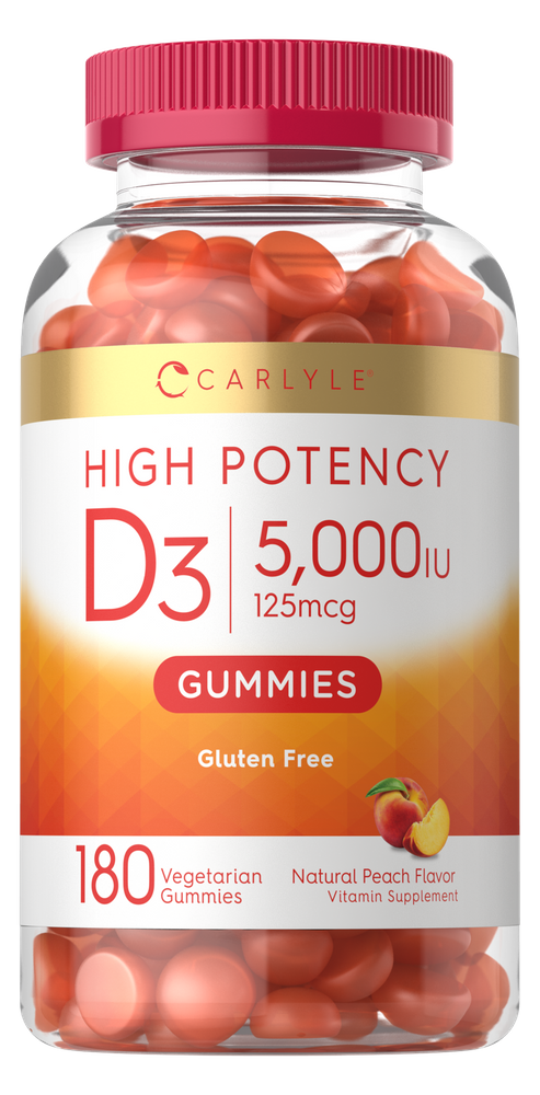 Vitamin D 5000 IU | 180 Gummies