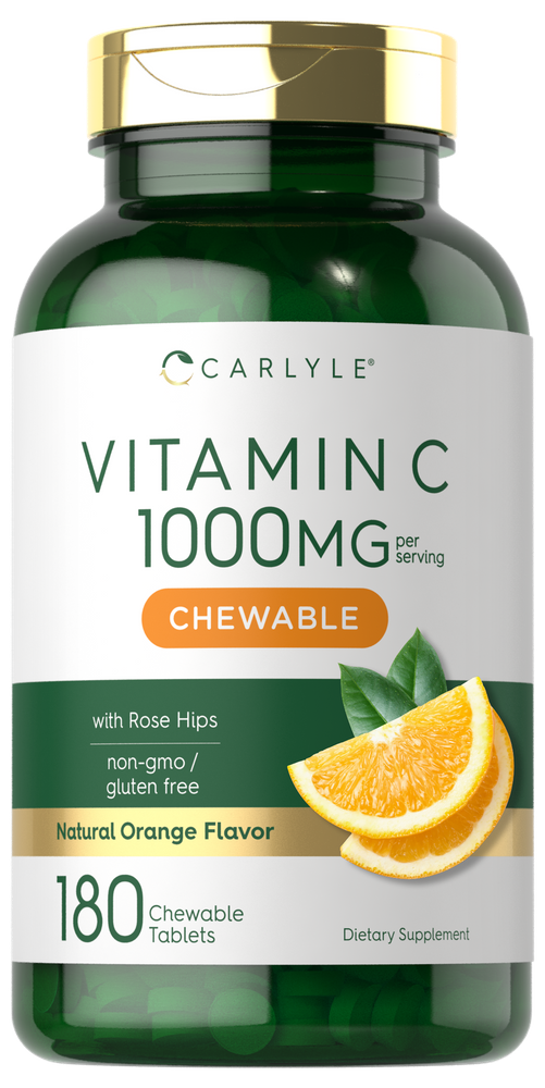 Vitamina C 1000mg por porção | 180 Comprimidos