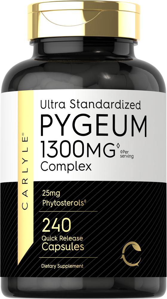 Pygeum Standardized 1300mg per serving | 240 Capsules