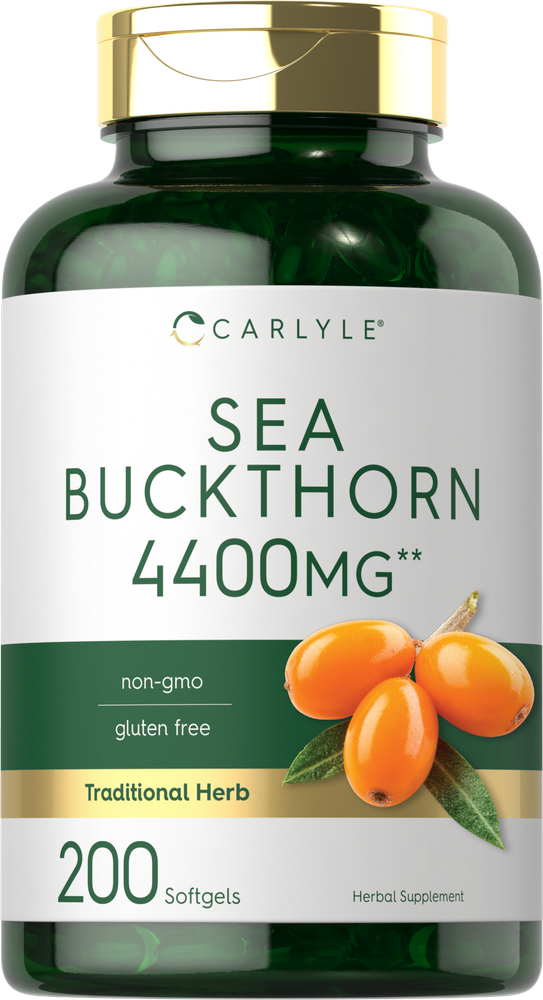 Sea Buckthorn Oil 4400mg | 200 Softgels