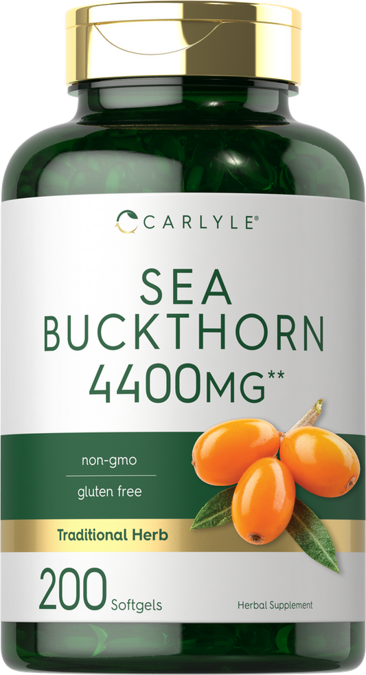 Sea Buckthorn Oil 4400mg | 200 Softgels