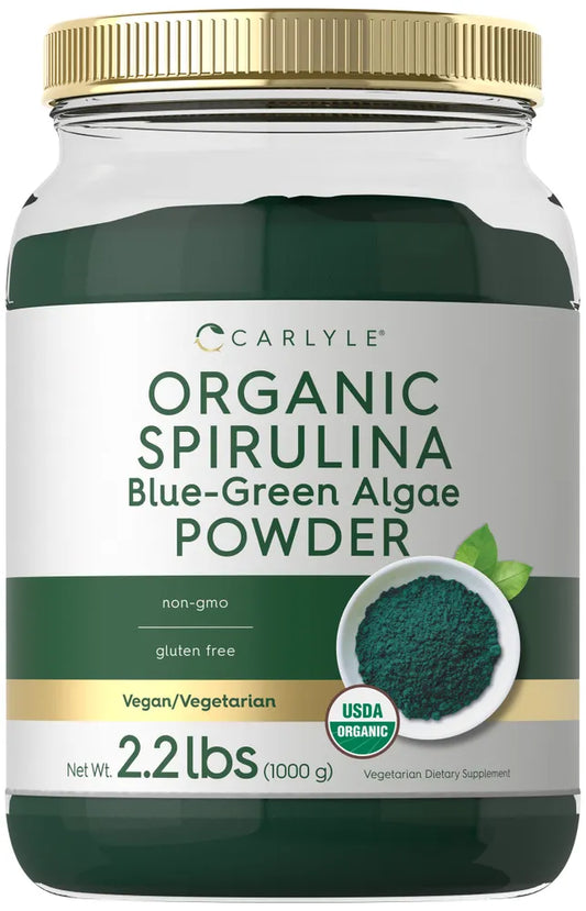 Espirulina Algas Verde Azul | 2.2lbs en Polvo