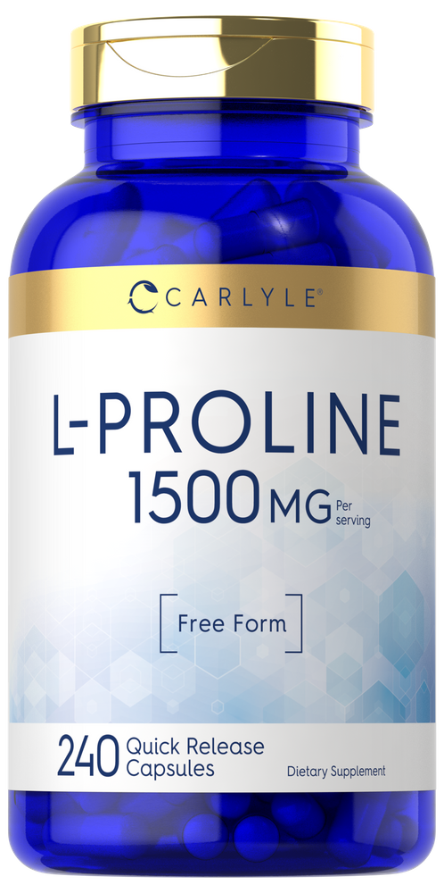 L-Proline 1500mg | 240 Capsules