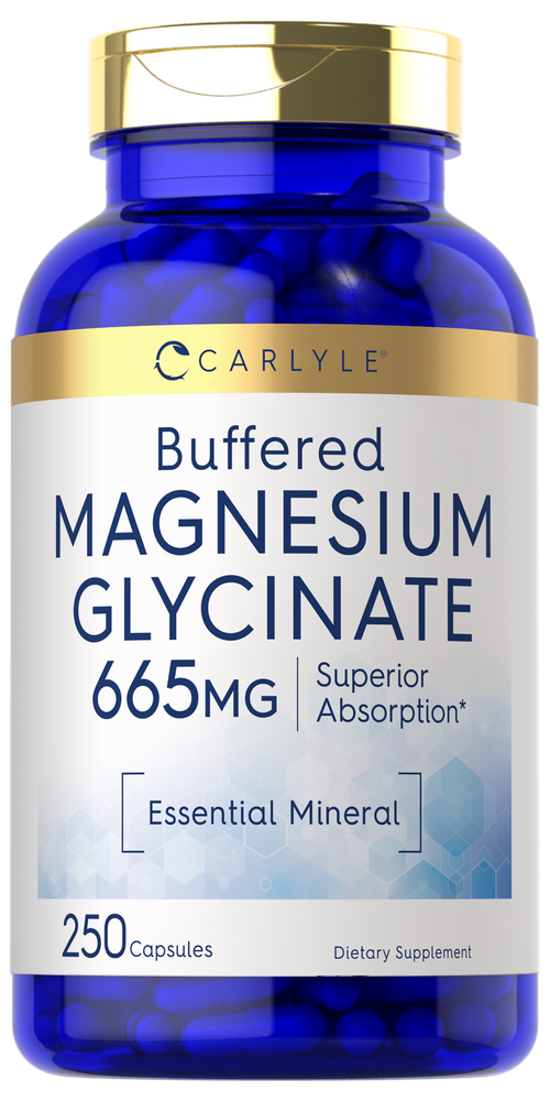 Glycinate de Magnésium 665mg | 250 Gélules