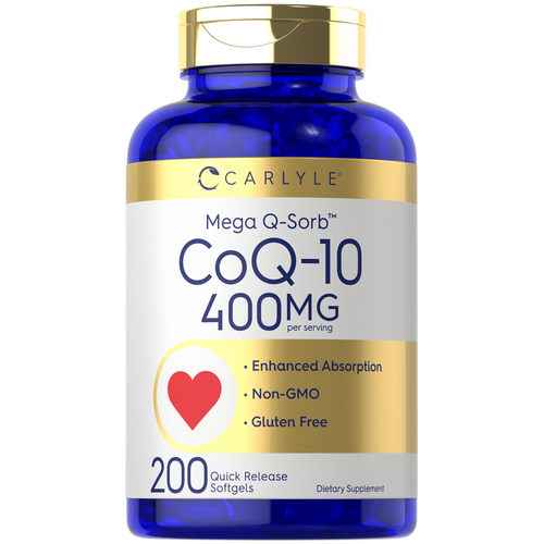 View 1 CoQ10 400 mg por porción | 200 Cápsulas Blandas