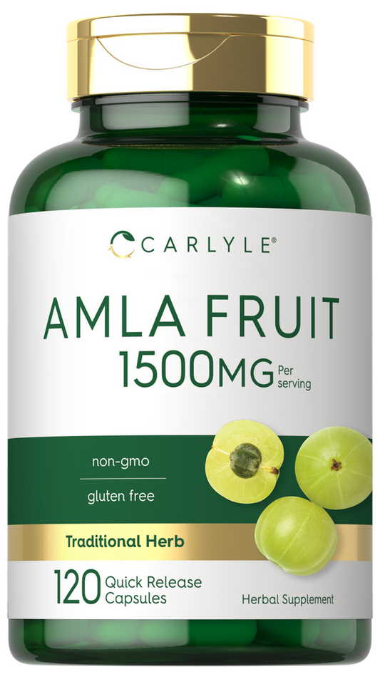 Amla Fruit 1500mg per serving | 120 Softgels