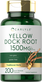 Load image into Gallery viewer, Yellow Dock Root 1500mg | 200 Capsules

