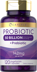Load image into Gallery viewer, Prebiotic &amp; Probiotic | 50 Billion CFU | 120 Capsules
