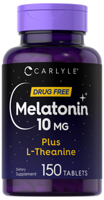 Load image into Gallery viewer, Melatonin With L-Theanine 10mg | 150 Tablets
