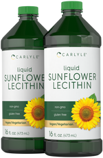 Load image into Gallery viewer, Sunflower Lecithin Liquid | 2 Pack | 16 Fl Oz Bottles
