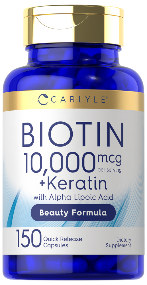 Biotin 10,000mcg per serving | 150 Capsules