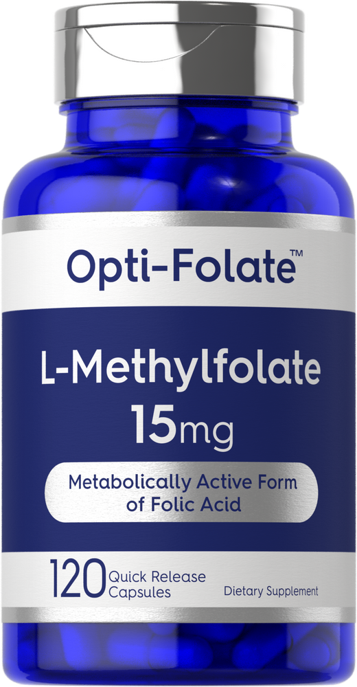 L-Méthylfolate 15mg | 120 Capsules