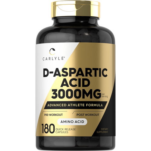 View 1 D-Aspartic Acid 3000mg per serving | 180 Capsules