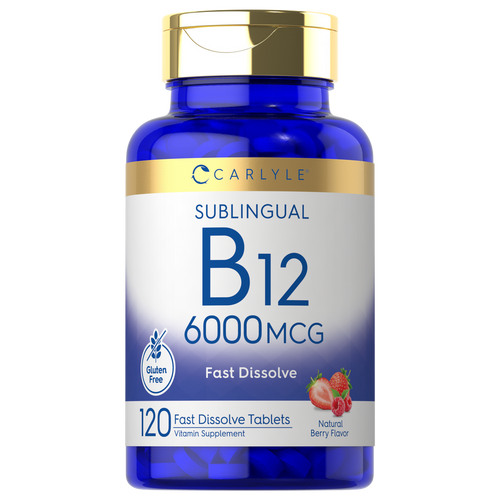 View 1 Vitamina B-12 6000 mcg | 120 tabletas