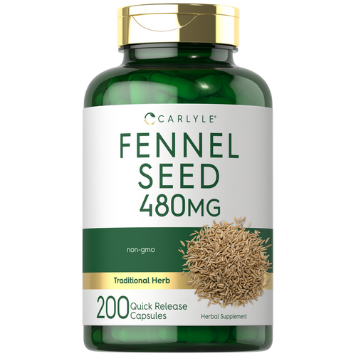 Fennel Seed 480mg | 200 Capsules