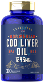 Load image into Gallery viewer, Cod Liver Oil 1245 mg | 300 Softgels
